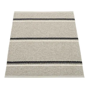 Covor pentru exterior si interior gri/bej 70x90 cm Olle Grey Linen - Pappelina imagine