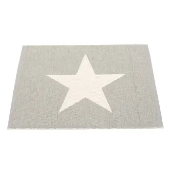 Covor pentru exterior si interior gri deschis 70x90 cm Viggo Warm Grey - Pappelina imagine