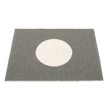 Covor pentru exterior si interior gri inchis 70x90 cm Vera Charcoal - Pappelina imagine