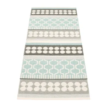 Covor pentru exterior si interior gri/turcoaz 70x90 cm Asta Pale Turquoise - Pappelina imagine