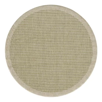 Covor pentru exterior si interior kaki rotund o 120 cm Giza 1410 - Ayyildiz Carpets imagine