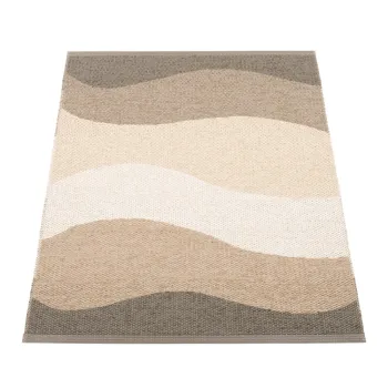 Covor pentru exterior si interior maro/bej 70x100 cm Urvi Earth - Pappelina imagine