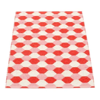 Covor pentru exterior si interior rosu 70x100 cm Dana Coral - Pappelina imagine