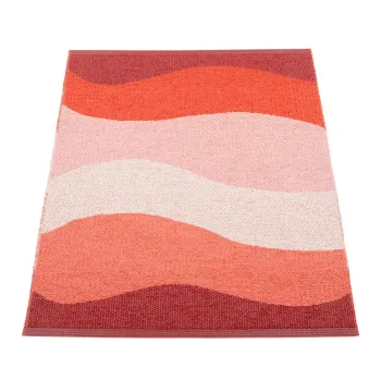 Covor pentru exterior si interior rosu 70x100 cm Urvi Fire - Pappelina imagine