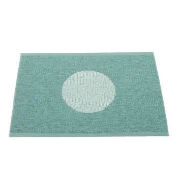 Covor pentru exterior si interior turcoaz 70x50 cm Vera Pop Jade - Pappelina imagine