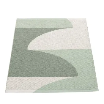 Covor pentru exterior si interior verde 70x90 cm Hill Army Misty Mint - Pappelina imagine