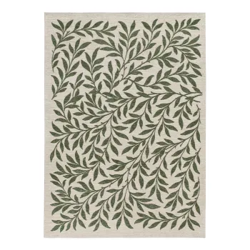 Covor pentru exterior si interior verde/crem 80x150 cm Lua - Universal imagine
