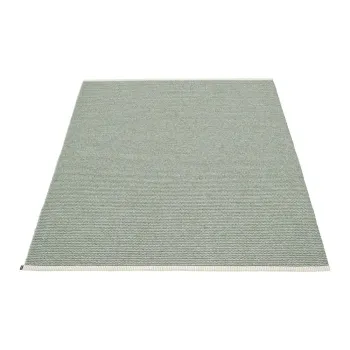 Covor pentru exterior si interior verde deschis 140x200 cm Mono Sage Army - Pappelina imagine