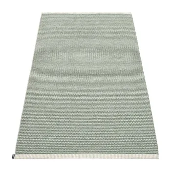 Covor pentru exterior si interior verde deschis 85x160 cm Mono Sage Army - Pappelina imagine