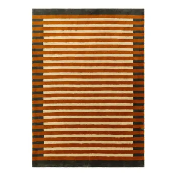 Covor portocaliu din fibre reciclate 120x170 cm Lois - MADE imagine