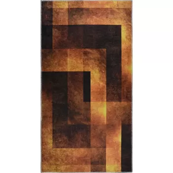 Covor portocaliu lavabil 120x180 cm - Vitaus imagine