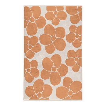 Covor portocaliu lavabil 160x230 cm Orange Meadow - Mila Home imagine