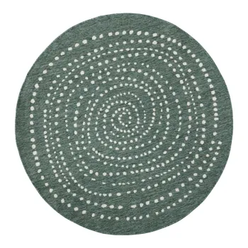 Covor reversibil pentru exterior NORTHRUGS Bali, O 200 cm, verde imagine