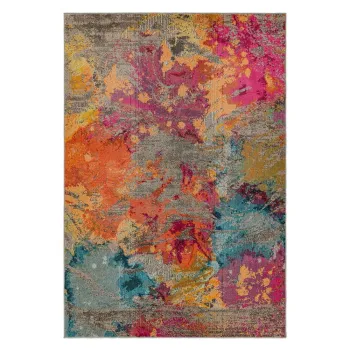 Covor rosu 150x80 cm Colores Cloud - Asiatic Carpets imagine
