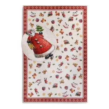 Covor rosu 160x230 cm cu model de Craciun Red Christmas - Villeroy&Boch imagine