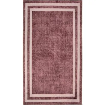 Covor rosu lavabil 230x160 cm - Vitaus imagine