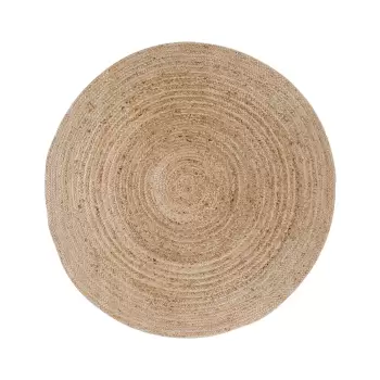 Covor rotund House Nordic Bombay, o 90 cm, maro deschis imagine