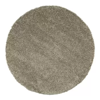 Covor rotund Universal Aqua Liso, o 80 cm, gri - argintiu imagine