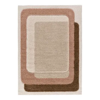 Covor roz/bej 120x170 cm Ember - Universal imagine