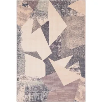 Covor roz/bej din lana 200x300 cm Braque alabaster - Agnella imagine