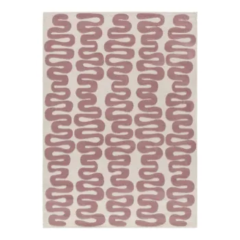 Covor roz/crem 120x170 cm Flashy - Universal imagine