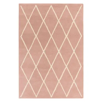 Covor roz handmade din lana 160x230 cm Albany - Asiatic Carpets imagine