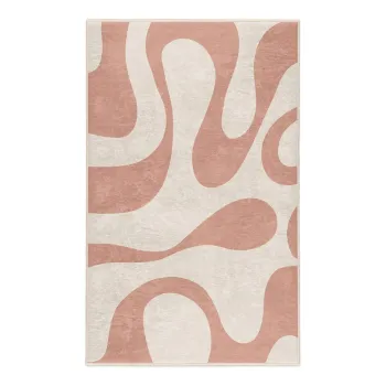 Covor roz lavabil 160x230 cm Strawberry Latte - Mila Home imagine