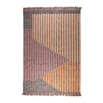 Covor roz/piersica din bumbac 160x230 cm Hampton - Dutchbone imagine