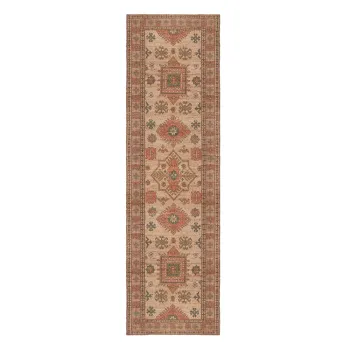 Covor roz/teracota tesut manual din amestec de iuta 60x230 cm Lana Jute - Flair Rugs imagine