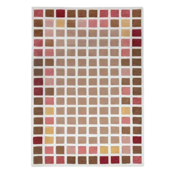 Covor roz tesut manual din lana 200x290 cm Renga Wool - Flair Rugs imagine