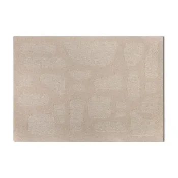 Covor taupe din lana 160x230 cm Archipelagio - Micadoni imagine