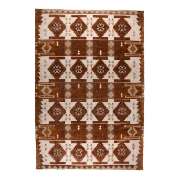 Covor teracota 200x300 cm Maron - Dutchbone imagine
