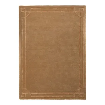 Covor teracota tesut manual din lana 160x230 cm Gatsby - Flair Rugs imagine