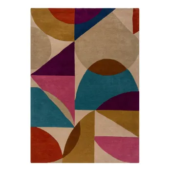 Covor tesut manual din lana 120x170 cm Oblix - Flair Rugs imagine