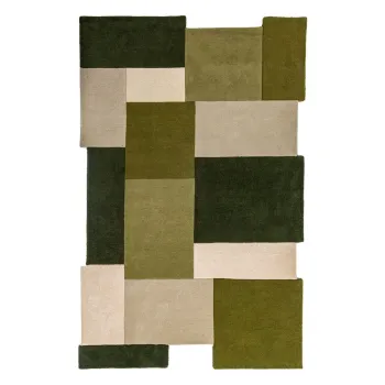 Covor tesut manual din lana 200x290 cm Collage - Flair Rugs imagine