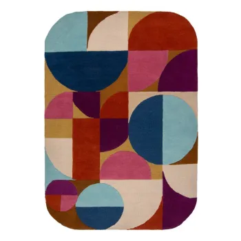 Covor tesut manual din lana 200x290 cm Mia Arch - Flair Rugs imagine