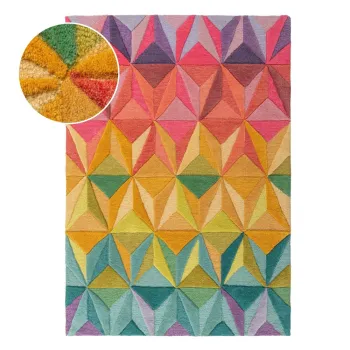 Covor tesut manual din lana 200x290 cm Reverie - Flair Rugs imagine