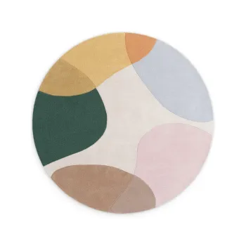 Covor tesut manual rotund din lana o 160 cm Hackney Clarissa - Ted Baker imagine