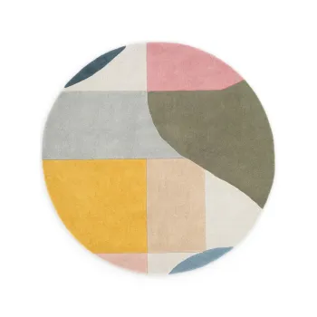 Covor tesut manual rotund din lana o 200 cm Westminster Curzon - Ted Baker imagine