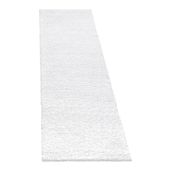 Covor tip traversa alb 80x250 cm Fluffy - Ayyildiz Carpets imagine