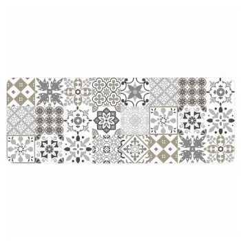 Covor tip traversa alb din PVC 45x120 cm Salou - douceur d'interieur imagine