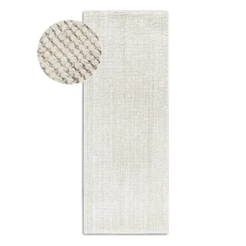 Covor tip traversa alb reversibil/tesut manual din iuta 80x200 cm Rosalie - Villeroy&Boch imagine
