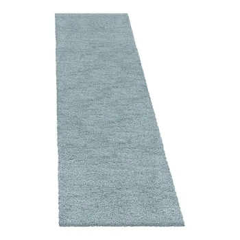 Covor tip traversa albastru 80x250 cm Fluffy - Ayyildiz Carpets imagine