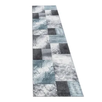 Covor tip traversa albastru/gri 80x300 cm Hawaii - Ayyildiz Carpets imagine