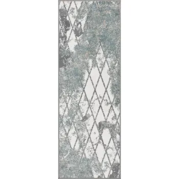 Covor tip traversa albastru prafuit 70x200 cm Sensi Gepi - FD imagine