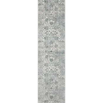 Covor tip traversa albastru prafuit 80x300 cm Sensi Tris - FD imagine