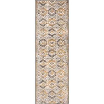 Covor tip traversa bej 80x250 cm Soft Eman - FD imagine