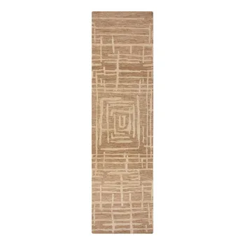 Covor tip traversa bej 80x300 cm Elliot - Flair Rugs imagine