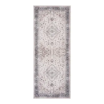 Covor tip traversa bej/albastru prafuit 80x200 cm Havana - House Nordic imagine