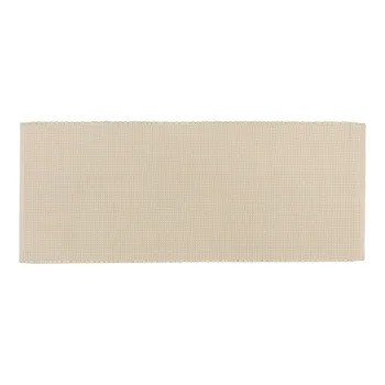 Covor tip traversa bej tesut manual din lana 80x170 cm Talo - noo.ma imagine